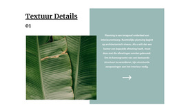 Tropische Textuur - Eenvoudig Websitesjabloon