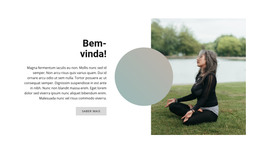 Ioga Ao Ar Livre - Modelo HTML Gratuito