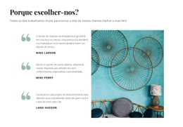 Modelo HTML5 Exclusivo Para Opiniões Sobre Nós