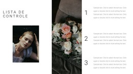 Lista De Verificação De Soluções Da Moda - Página De Destino Moderna