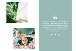 Feedback Från Vår Klient - Målsidesmall