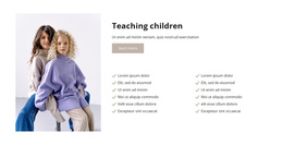 Teaching Children - Premium Template