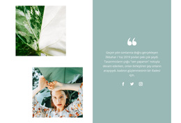 Müşterimizden Geri Bildirim - Açılış Sayfası Şablonu