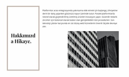 Şirketin Tarihi Için Çok Amaçlı Web Sitesi Tasarımı