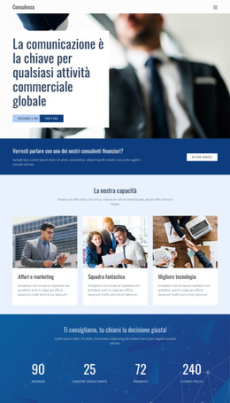 Chiave Per Il Business Globale - Download Del Modello HTML