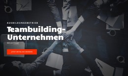 Teambuilding-Unternehmen Vorlage HTML CSS Responsive