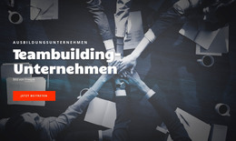 Teambuilding-Unternehmen – Vorlage Für Website-Builder