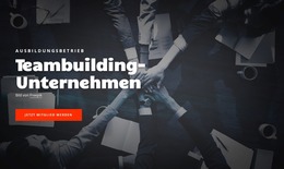 Gebrauchsfertige Joomla-Vorlage Für Teambuilding-Unternehmen