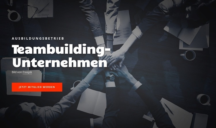 Teambuilding-Unternehmen Vorlage