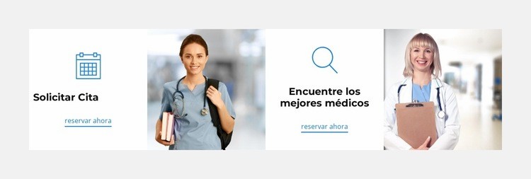 Visita la clínica Plantillas de creación de sitios web