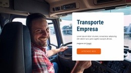 Compañía De Transporte: Inspiración Para La Página De Destino