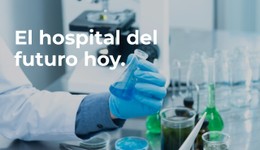 El Futuro Hospitalario Sitio Web De Una Sola Página