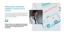 Nos Preocupamos Por La Salud: Plantilla De Página HTML