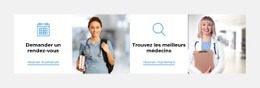 Visiter La Clinique – Modèle De Site Web Gratuit