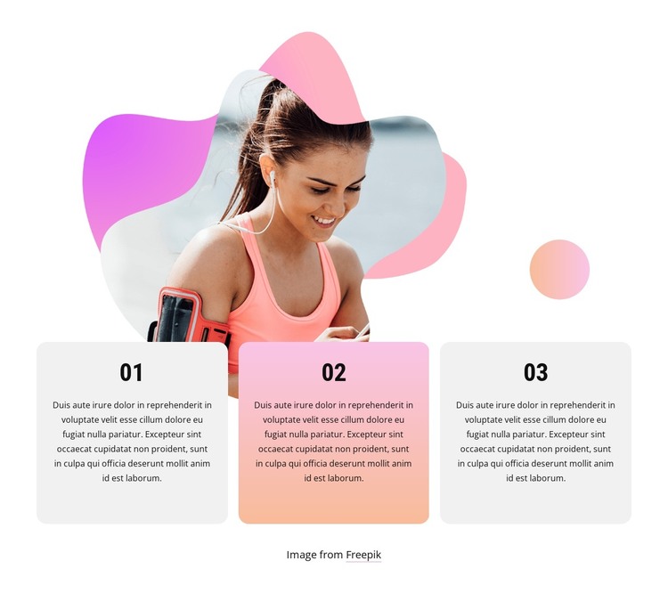 Join us for our run runs HTML Template