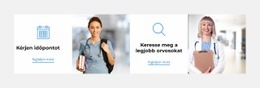 Látogassa Meg A Klinikát – Ingyenes Webhelysablon