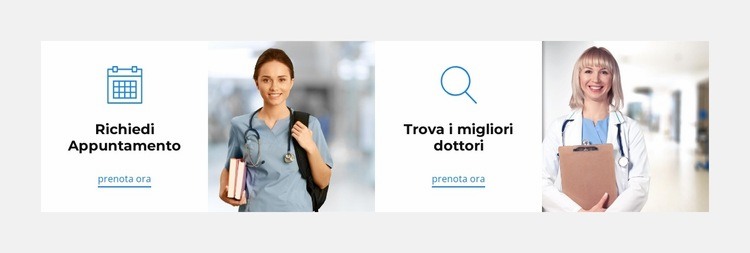 Visita clinica Modelli di Website Builder