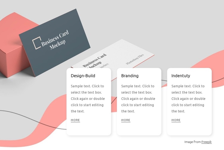 Branding, creative and graphic design Joomla Page Builder