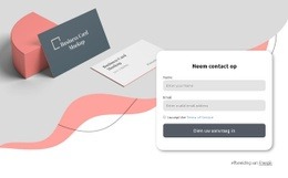 Neem Contact Op Met Ons Wereldwijde Team Van Brandingexperts - Klaar Voor Gebruik HTML5-Sjabloon