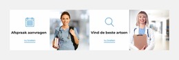 Joomla-Sjabloon Voor Bezoek Kliniek