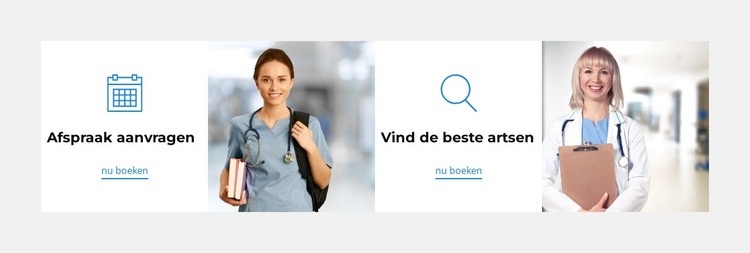 Bezoek kliniek Sjabloon