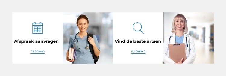 Bezoek kliniek WordPress-thema