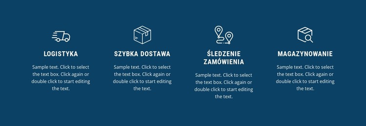 Szybka dostawa Szablon Joomla