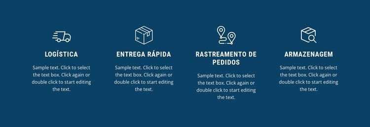 Entrega rápida Construtor de sites HTML