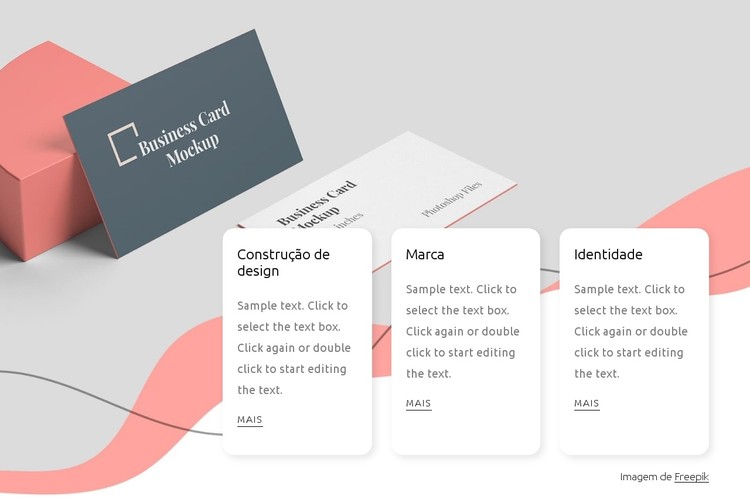 Branding, criação e design gráfico Template CSS