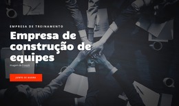 Novo Tema Para Empresa De Construção De Equipes