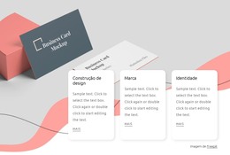 Branding, Criação E Design Gráfico - Modelo De Inicialização