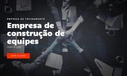 Empresa De Construção De Equipes – Modelo HTML5 Fácil De Usar