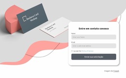 Entre Em Contato Com Nossa Equipe Global De Especialistas Em Branding - Modelo Joomla Responsivo