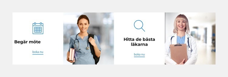 Besök kliniken CSS -mall