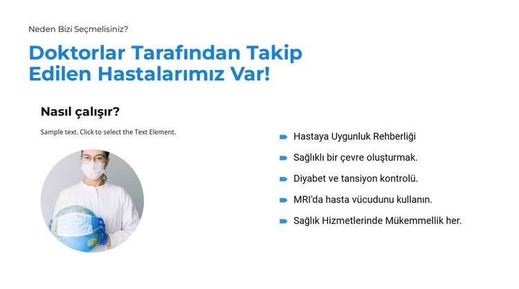 En iyi doktorlar bizde HTML5 Şablonu