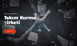 Takım Kurma Şirketi Için Joomla Şablonunu Kullanmaya Hazır