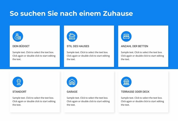 Wie erstelle ich ein Haus HTML Website Builder