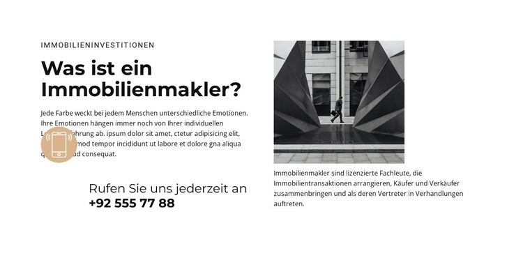 Hausanstrich-Grundlagen HTML Website Builder