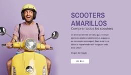 Scooters Amarillos - Mejor Página De Destino