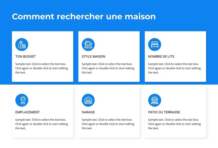 Comment créer une maison Créateur de site Web HTML