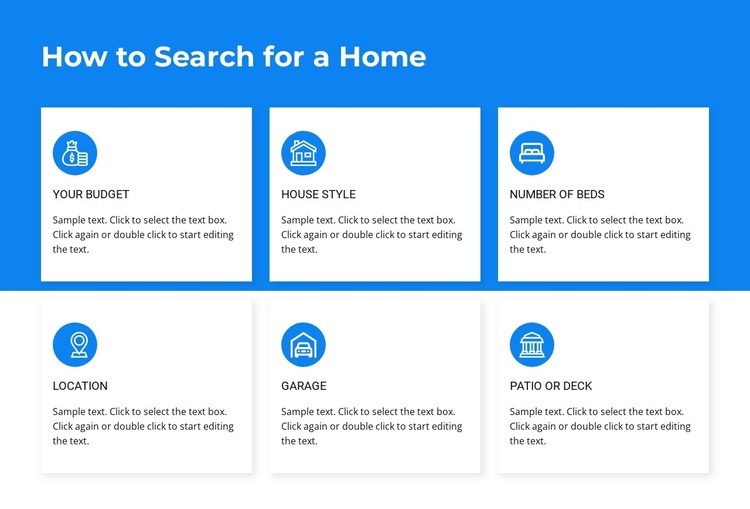 How to create a house Homepage Design