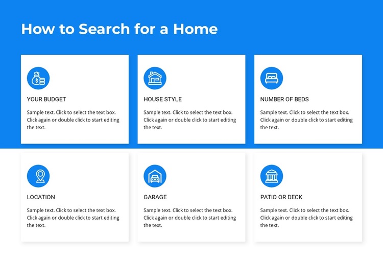 How to create a house HTML5 Template