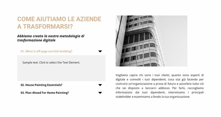 Domande all'agente immobiliare Modello