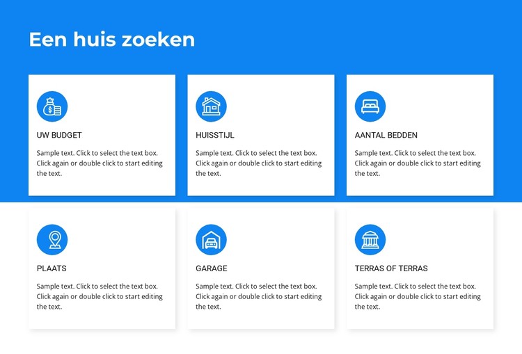 Hoe maak je een huis? CSS-sjabloon