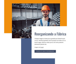 Reorganizando A Fábrica - Modelo De Página HTML