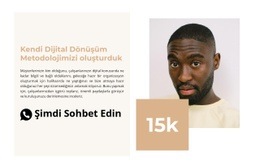 Yönetici Ile Sohbet - Web Sitesi Tasarımı