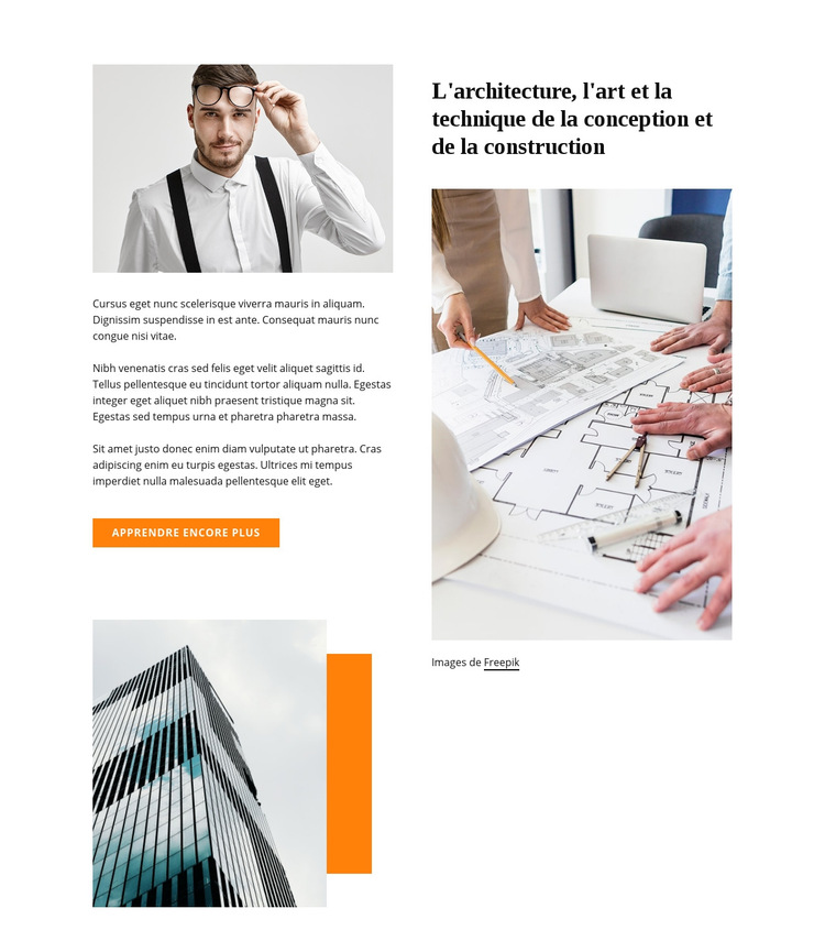 Techniques d'architecture Modèle de site Web