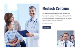 Hoogste Kwaliteit Klinische Zorg Sjabloon Voor Bestemmingspagina'S