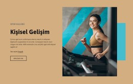 Lüks Kişisel Eğitim CSS Ile Temel Html Şablonu