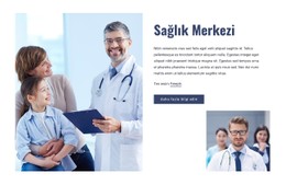 En Yüksek Kalitede Klinik Bakım Açılış Sayfası Şablonu